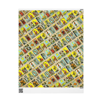 Tarot Card Wrapping Paper